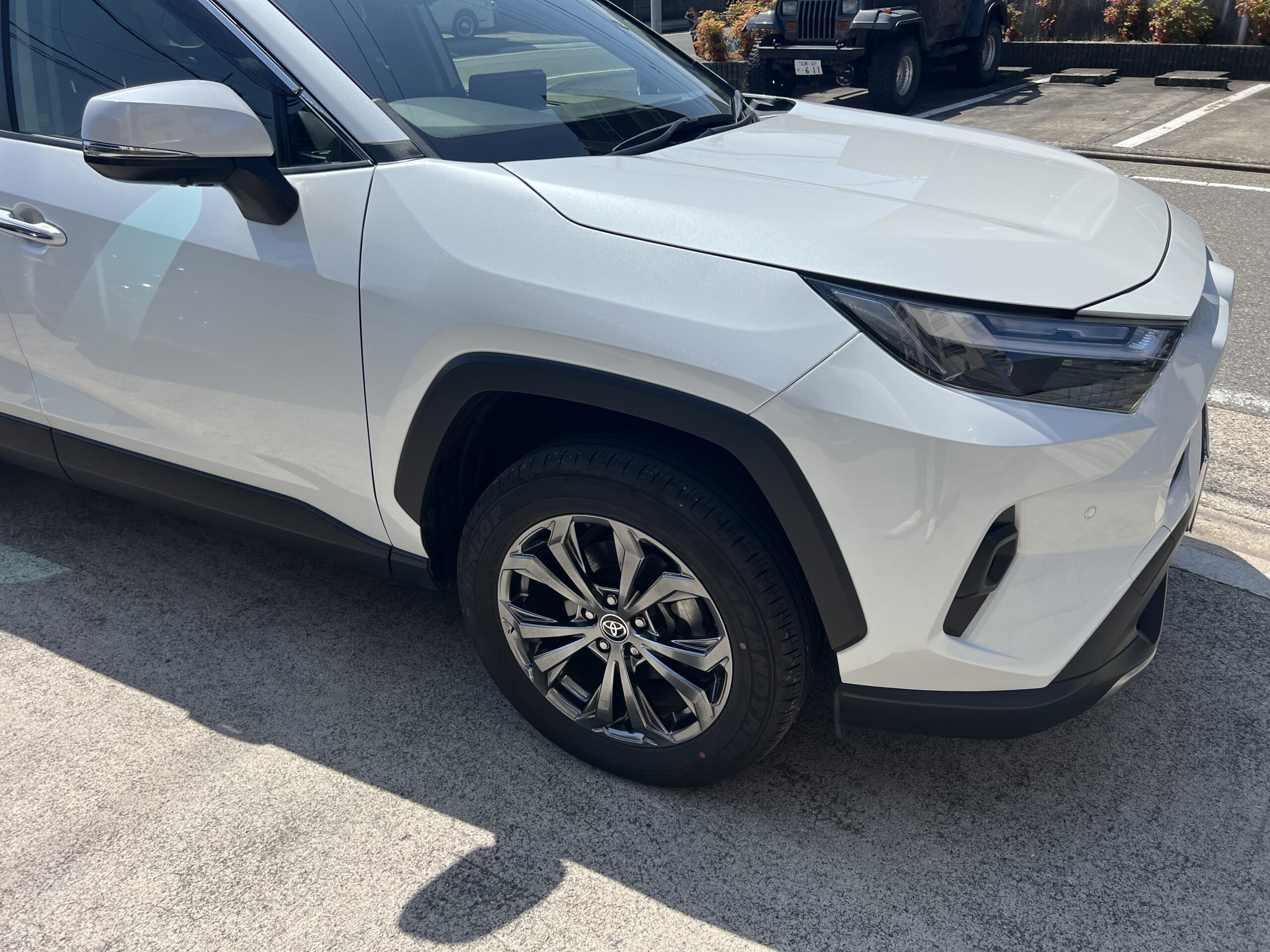 20260525_トヨタ・RAV4・2024_岸岡さま 施工の様子