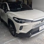 トヨタ カローラクロス 2026年式 施工の様子