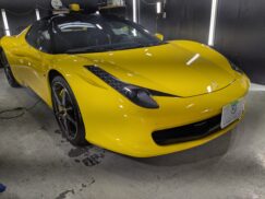 名古屋市西区 フェラーリ 458スパイダー 2013年式｜名古屋のコーティング・フィルム専門店スタートラスト