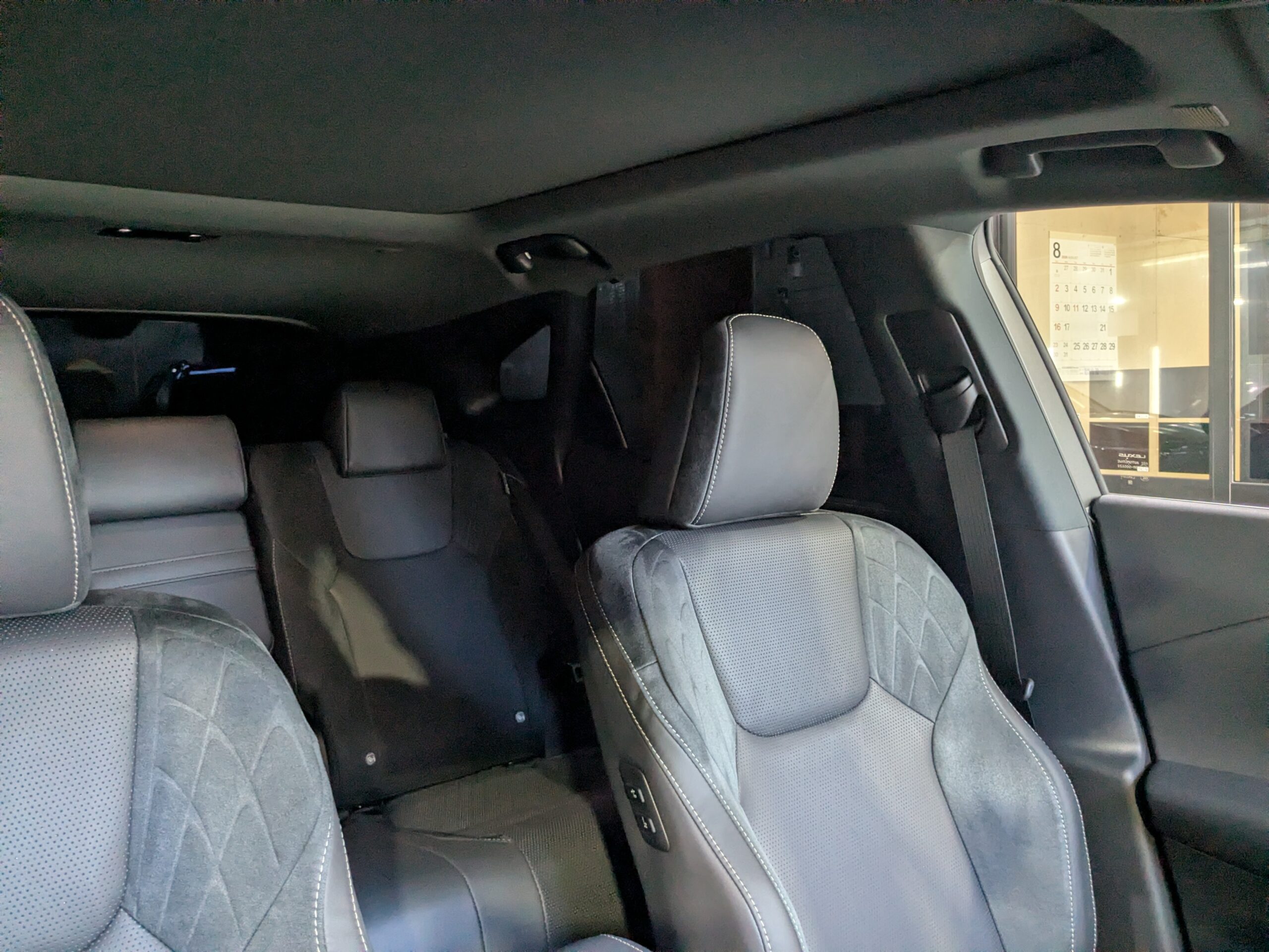 レクサス RX350 施工の様子