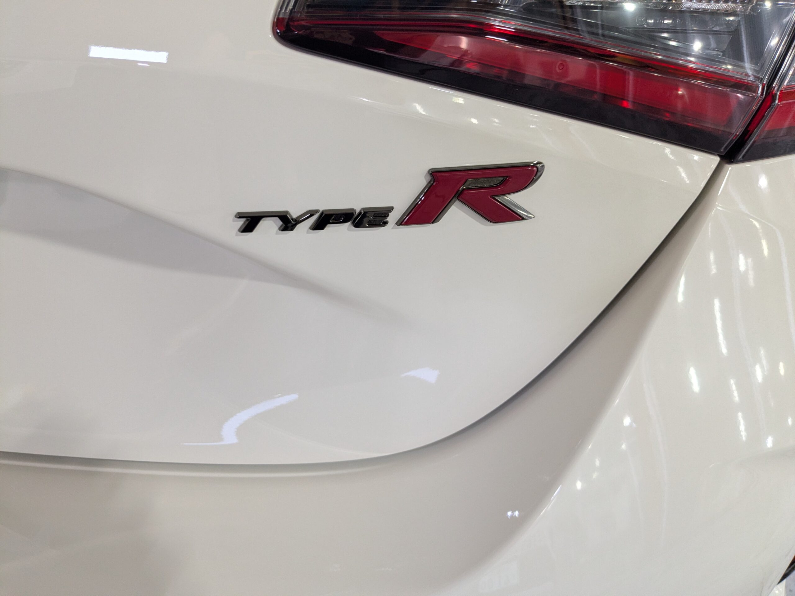 ホンダ タイプR 2026年式 施工の様子