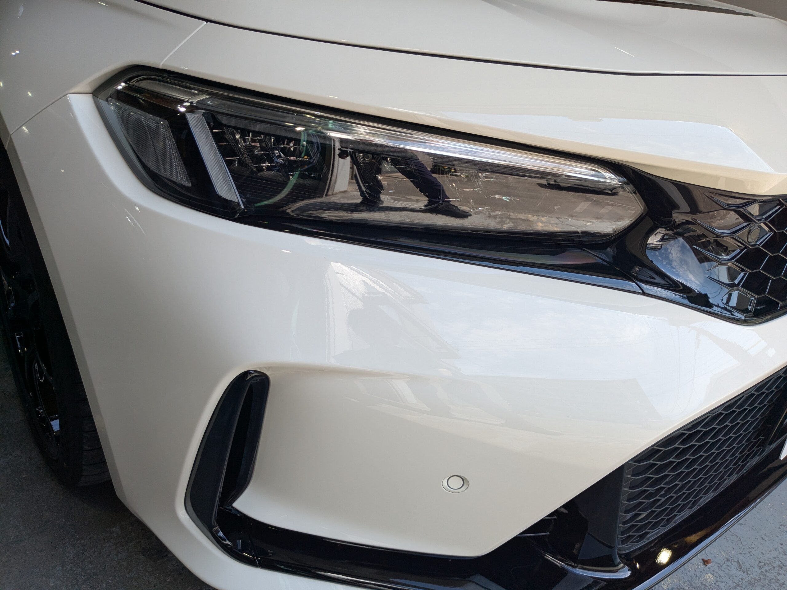 ホンダ タイプR 2026年式 施工の様子
