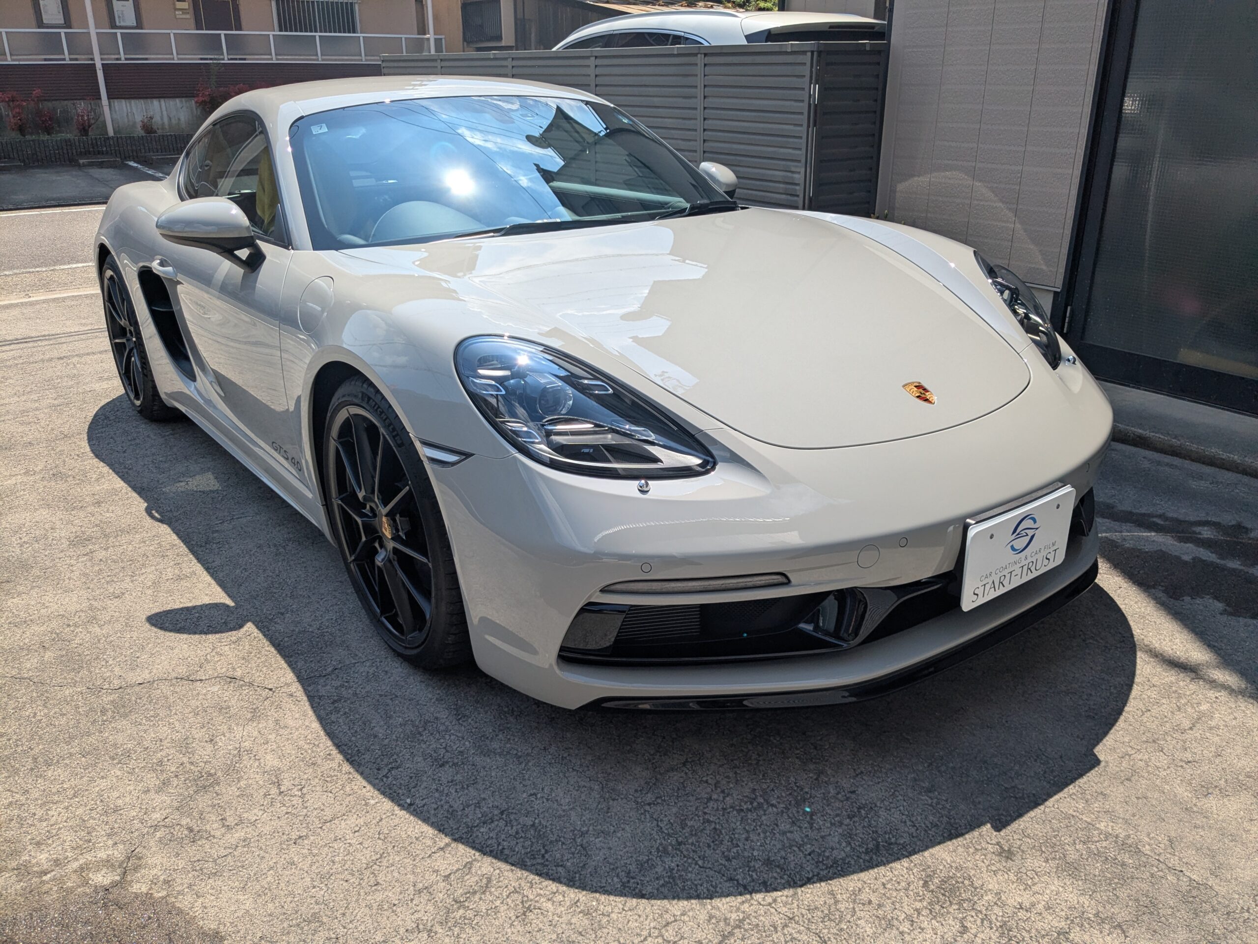 ポルシェ 718ケイマン 2023年式 施工後