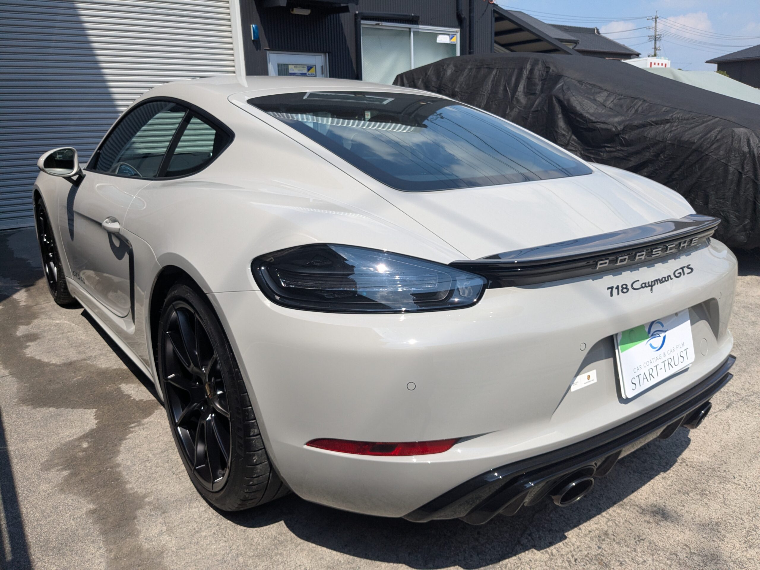 ポルシェ 718ケイマン 2023年式 施工後