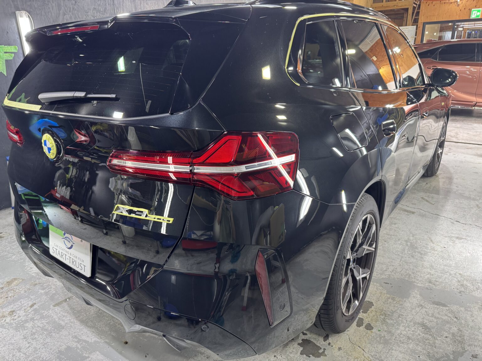 BMW X3 (G45)(2025年式) ボディコーティングの写真