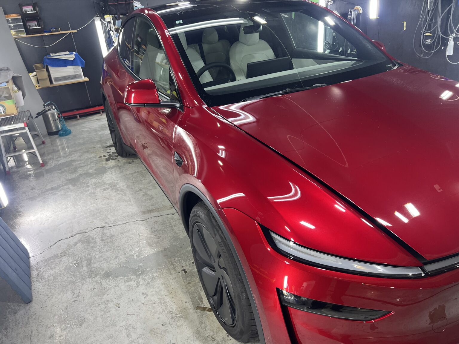 テスラ モデルY(2026年式) ボディコーティング・内装コーティングの写真