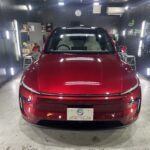テスラ モデルY 2026年式 施工の様子