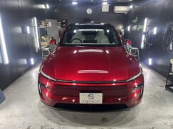 テスラ モデルYのボディコーティング｜名古屋市千種区よりご来店・スタートラスト