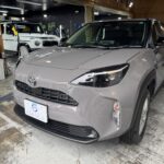 トヨタ ヤリスクロス 2026年式 施工の様子