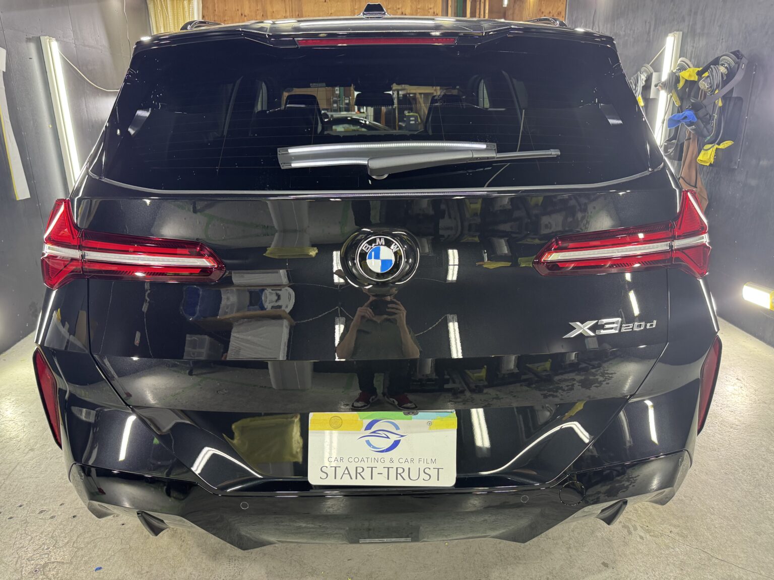 BMW X3 (G45)(2025年式) ボディコーティングの写真