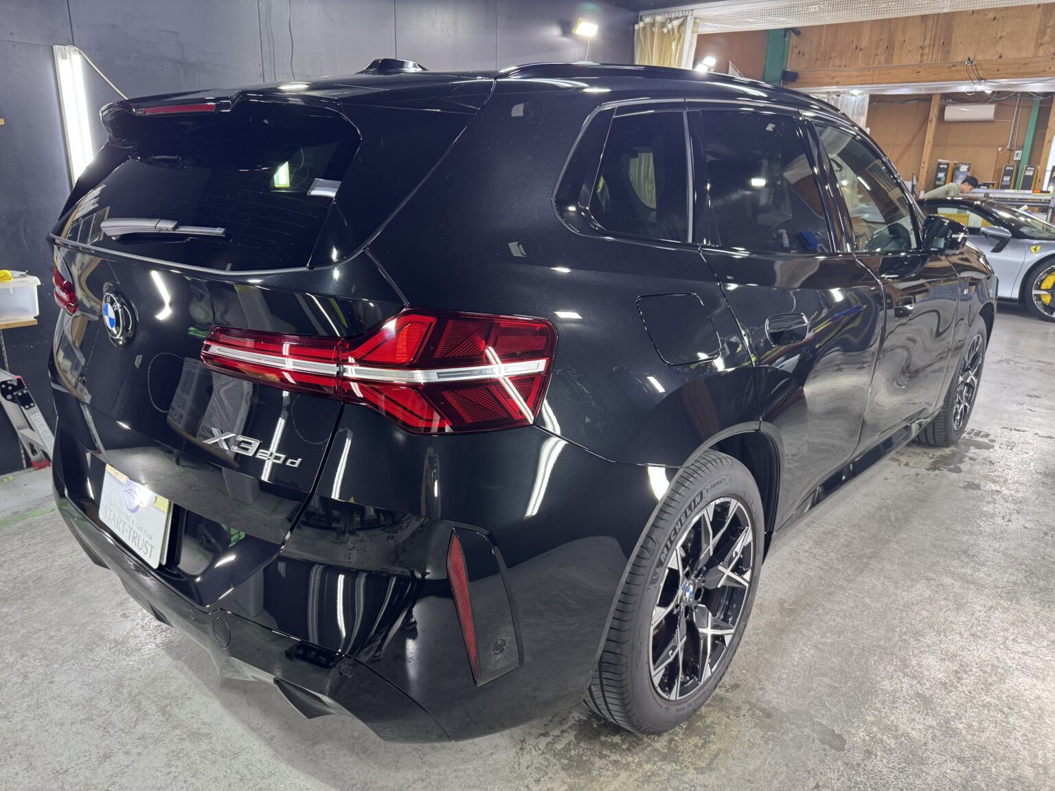 BMW X3 (G45)(2025年式) ボディコーティングの写真