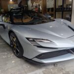 フェラーリ SF90スパイダー（2024年式） プロテクションフィルム・ホイールコーティングの写真