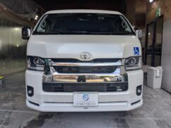 トヨタ ハイエースワゴンのプロテクションフィルム｜名古屋市東区よりご来店・スタートラスト