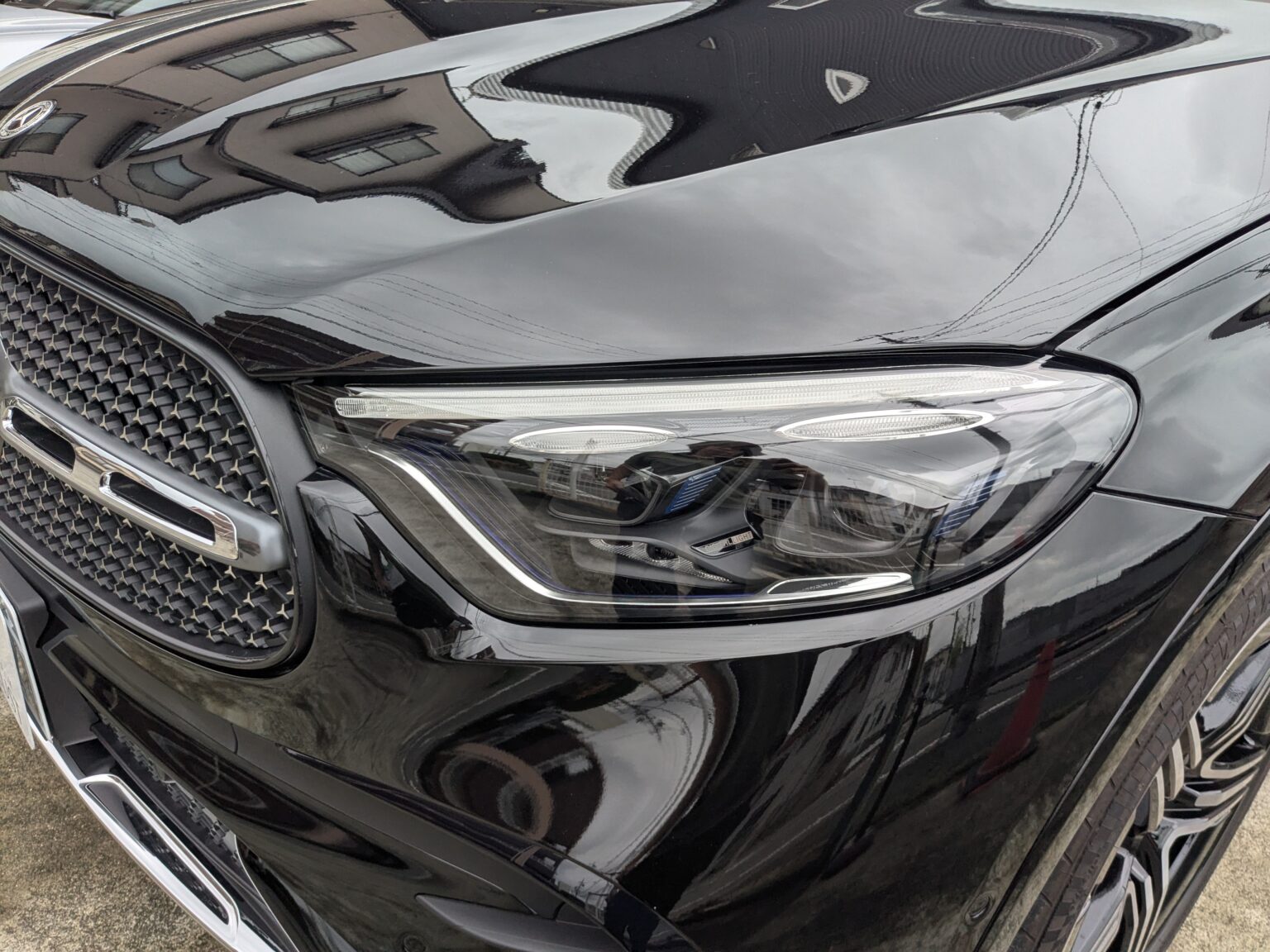 メルセデス・ベンツ GLC(2026年式) 施工後のプロテクションフィルム