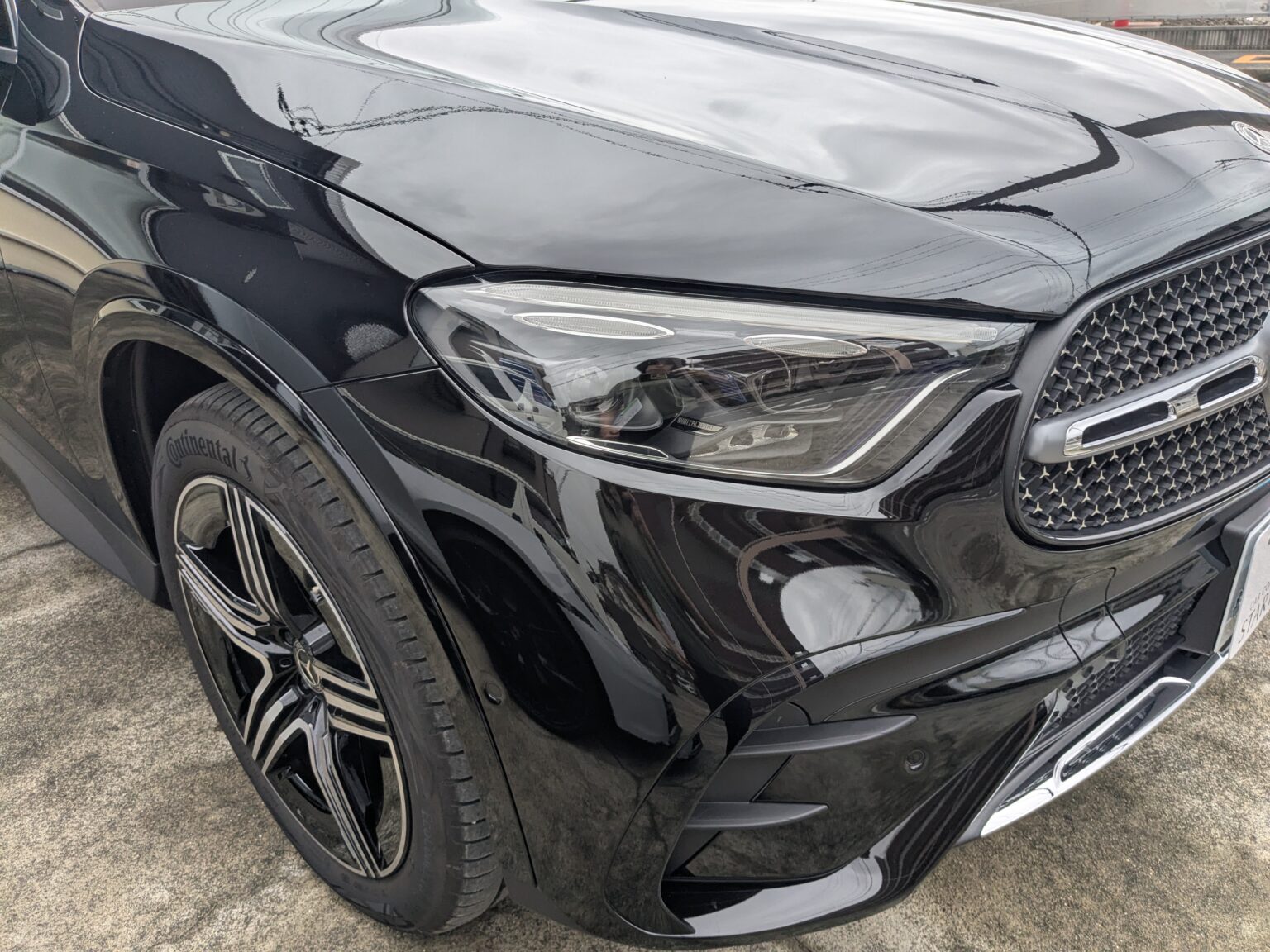 メルセデス・ベンツ GLC(2026年式) 施工後のプロテクションフィルム