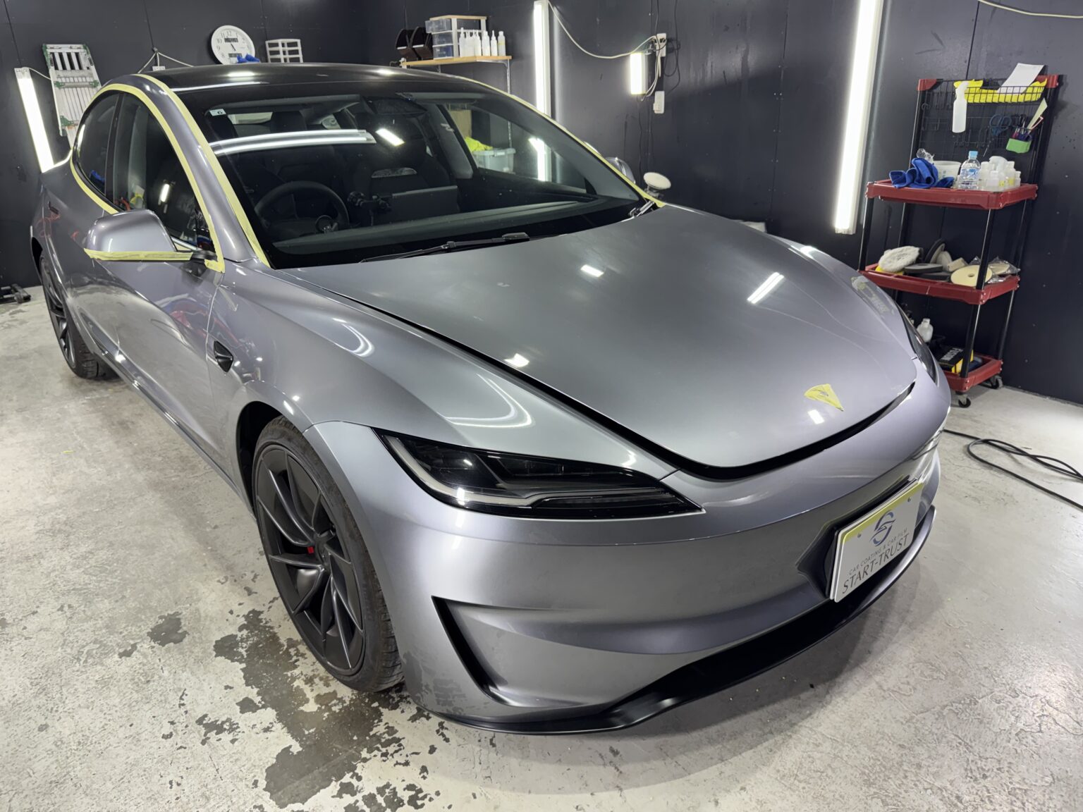 テスラ モデル3(2026年式) ボディコーティング・プロテクションフィルムの写真