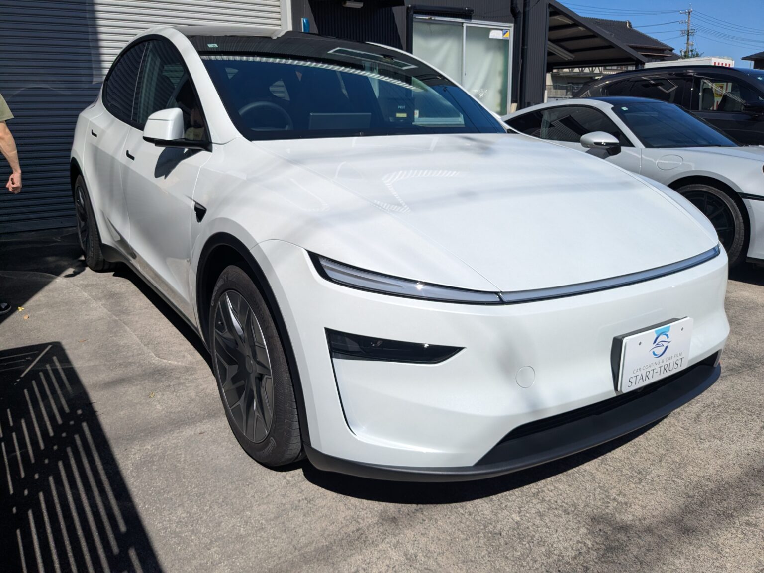 テスラ モデルY(2026年式) ボディコーティングの写真