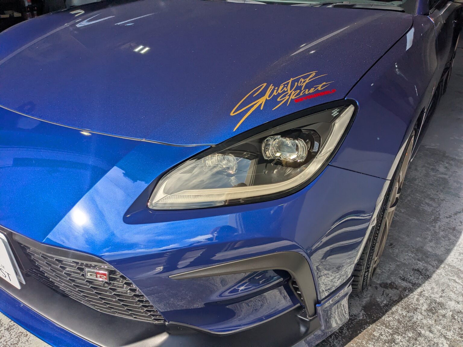 トヨタ GR86（2026年式） プロテクションフィルムの写真