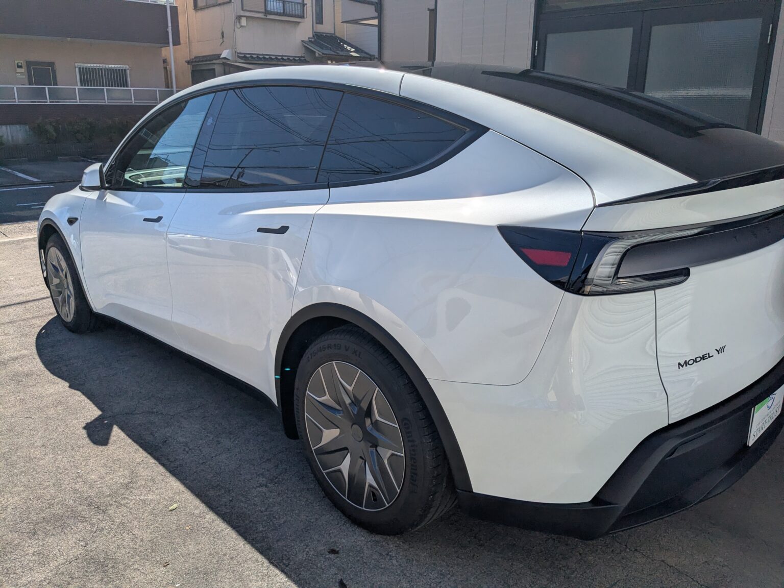 テスラ モデルY(2026年式) ボディコーティングの写真