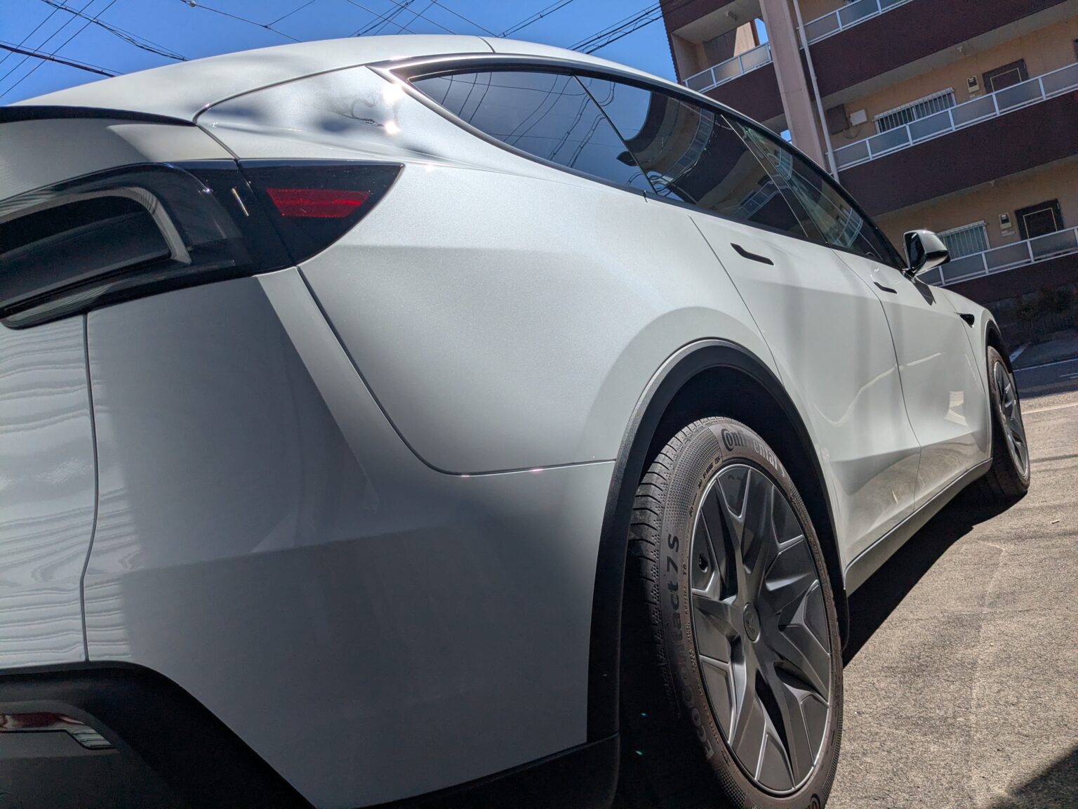 テスラ モデルY(2026年式) ボディコーティングの写真